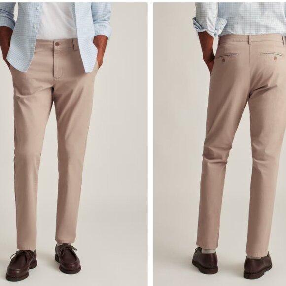 Bonobos Stretch Washed Chino 2.0 Khaki - Picture 8 of 8
